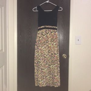 Yellow Floral Dress